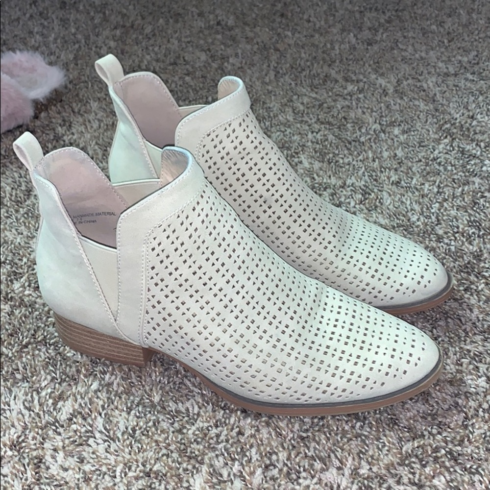 Brown booties